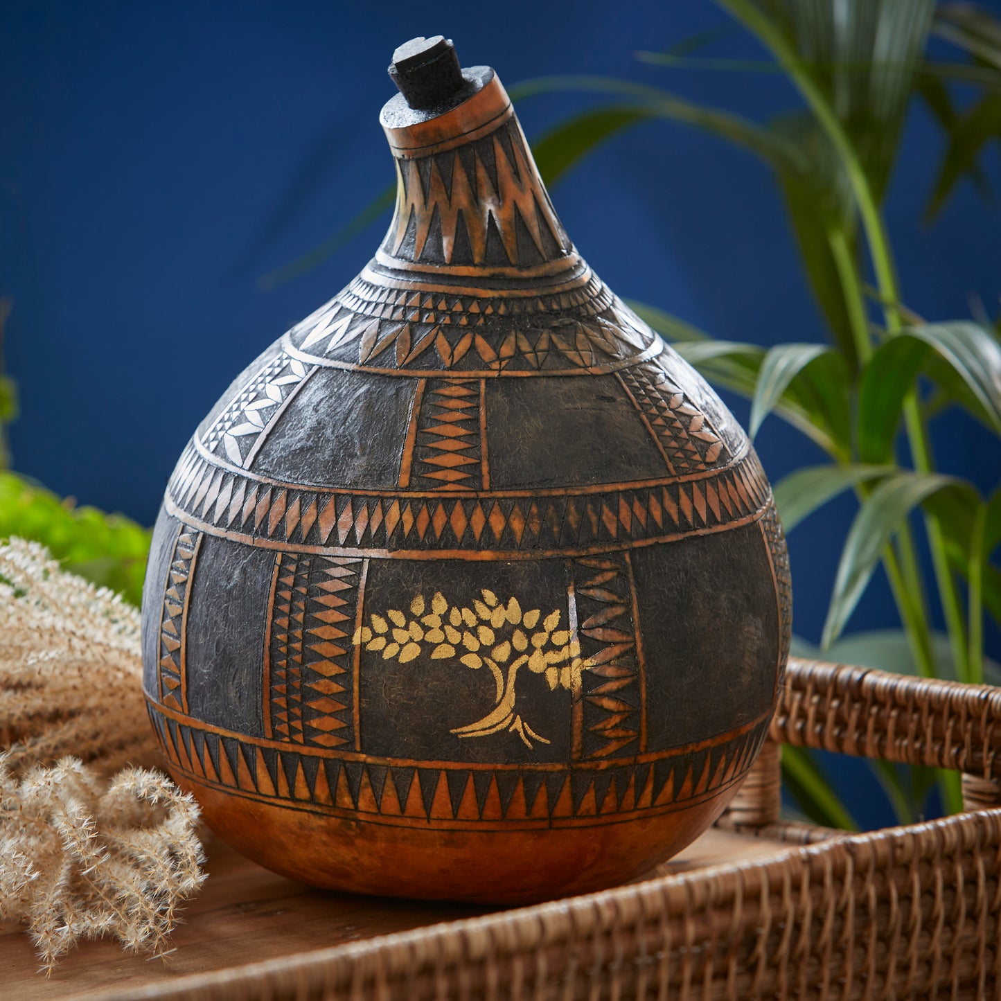 Bespoke Natural Calabash Urn